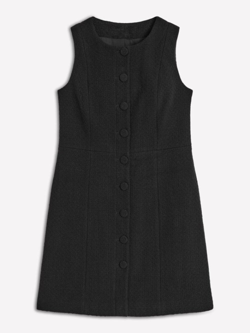 Boden Black Texture Shift Dress (NWT)